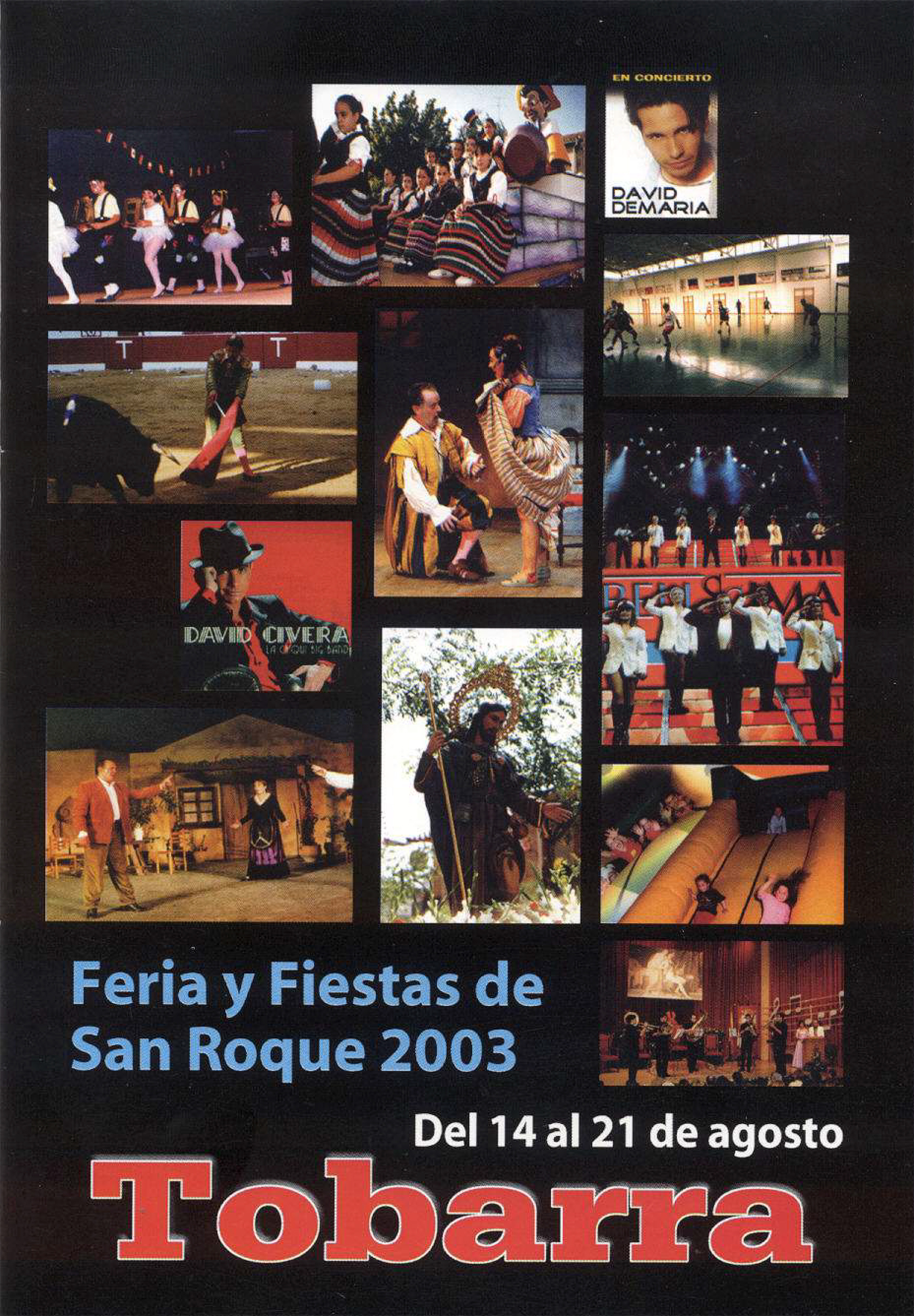 Feria y fiestas en honor a San Roque 2003 Tobarra